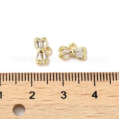 Латунь со стеклянными подвесками со стразами&nbsp;KK-B079-09G