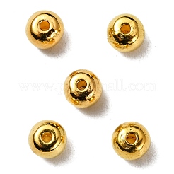 Stile tibetano in lega di perle rotonde&nbsp;TIBEB-5204-G-RS