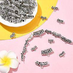 70 шт. 14 стиля тибетских сплавных трубчатых дужек&nbsp;FIND-CJ0002-99