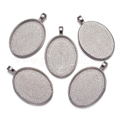 Сеттинги для кулона(кабошонов)&nbsp;X-PALLOY-A15657-N-NF