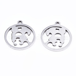 Не тускнеющие подвески ко дню святого валентина из нержавеющей стали 201&nbsp;LS-STAS-T044-187P