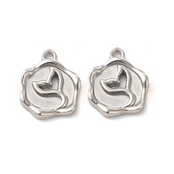 Pendentifs en acier inoxydable 304 anti-ternissement&nbsp;STAS-F284-16P