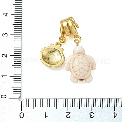 Pendentifs en laiton zircon cubique transparent&nbsp;KK-CBA74BF-13G-02