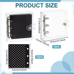 3 funda para cuaderno de PVC&nbsp;DIY-FG0010-28A