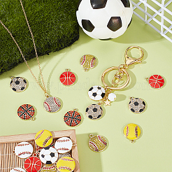 32шт 8 стиля подвески из сплава с эмалью&nbsp;FIND-UN0007-57