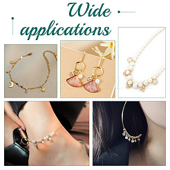 30 шт. подвески из прозрачного кубического циркония с латунным краем и петлей&nbsp;KK-PH0010-41