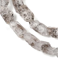 Hilos de cuentas de diamantes herkimer naturales&nbsp;GG-CBA8084-05