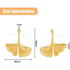 150 шт. 6-х цветные подвески из латуни с осенней тематикой&nbsp;KK-FH0002-51