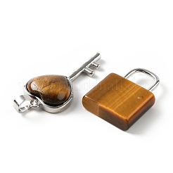 Природных тигровый глаз подвески&nbsp;G-E580-01P-08