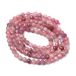 Натуральный розовый турмалин бисер нитей&nbsp;G-N342-33B