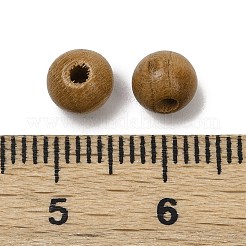 Cuentas de madera naturales&nbsp;WOOD-C019-6mm-01