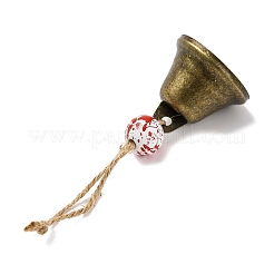 Ornamenti appesi a forma di campana di ferro di Halloween&nbsp;HJEW-JM02441