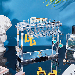 Непрозрачные акриловые подставки для серег&nbsp;EDIS-WH0035-19B