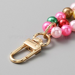 Taschengriff aus ABS-Kunststoff mit Perlmuttkette&nbsp;FIND-WH0111-158A