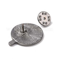 Кофейная чашка с узорчатой эмалевой булавкой&nbsp;LS-JEWB-G012-B04