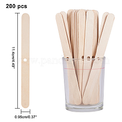 Палочки для мороженого из березы&nbsp;LS-DIY-WH0148-76