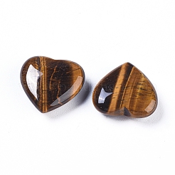 Натуральный тигровый глаз сердце любовь камень&nbsp;LS-G-L533-56