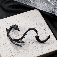 Boucles d'oreilles à tige en alliage de dragon pour femmes&nbsp;PW-WG9B40F-01