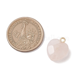 Природного розового кварца подвески&nbsp;PALLOY-JF04862