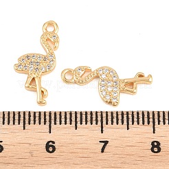 Messing micro pave klare zirkonia anhänger&nbsp;KK-A298-11G