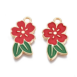 Подвески из эмали и сплава&nbsp;ENAM-Q446-002D-RS