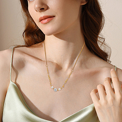 70 шт. круглые 925 серебряные бусины-разделители&nbsp;STER-DC0001-68B