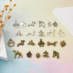 Сплавочные подвески тибетского стиля&nbsp;TIBE-TA0001-18