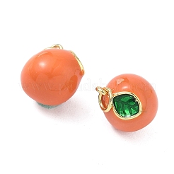 Латунь эмаль подвески&nbsp;KK-L256-44G-02