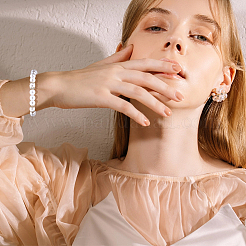 24 шт. 6 стиля латунные прозрачные кубические циркониевые бусины-разделители&nbsp;KK-CA0003-63