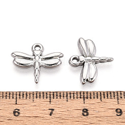 Colgantes de libélula de acero inoxidable 304&nbsp;STAS-T069-22P