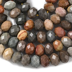 Нити бусин из натурального алашанского агата&nbsp;G-D344-A16