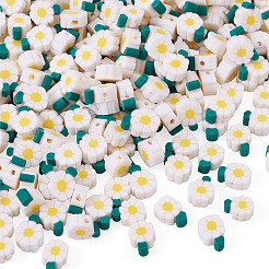 200шт бусины из полимерной глины ручной работы&nbsp;CLAY-TA0001-80