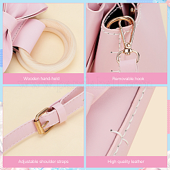 Kit de fabrication de fourre-tout à nœud papillon&nbsp;DIY-WH0030-17B
