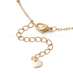 Изготовление браслета из звеньев цепи из нержавеющей стали 304&nbsp;AJEW-JB01497-02