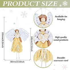 4 шт. ангел ручной работы&nbsp;HJEW-MA00018