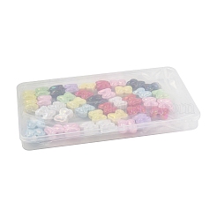 40шт УФ-покрытие непрозрачные акриловые бусины&nbsp;OACR-FS0002-28