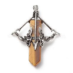 Естественно тигровый глаз большие кулоны&nbsp;G-G855-01AS-08