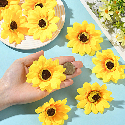30шт тканевый искусственный подсолнух&nbsp;DIY-SP0005-97