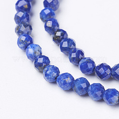 Filo di Perle lapis lazuli naturali &nbsp;G-D165-B-3mm