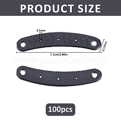 Fornituras de máscaras de plástico&nbsp;DIY-WH0622-760