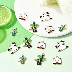 20шт 4 стиля подвески из сплава с эмалью&nbsp;ENAM-YW0008-08