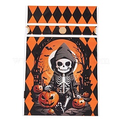 50 sacchetto di plastica rettangolare per caramelle di Halloween&nbsp;ABAG-U001-01G