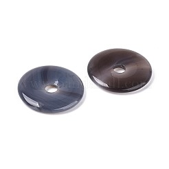 Естественно серый агат большие кулоны&nbsp;G-T144-43H