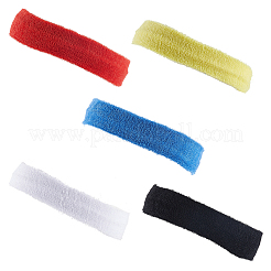5 шт. эластичные повязки для занятий спортом из хлопка и спандекса двух цветов&nbsp;OHAR-CY0001-13