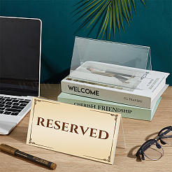 Пластиковая подставка для таблички с именем&nbsp;AJEW-WH0348-865A