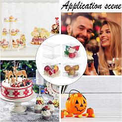 Прозрачная пластиковая ПВХ коробка подарочная упаковка&nbsp;CON-BC0004-44