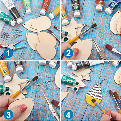 Fai da te orecchini pendenti&nbsp;DIY-TA0002-57P