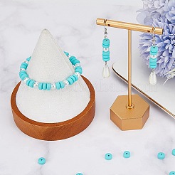 3 прядь бусины из полимерной глины ручной работы&nbsp;CLAY-SC0001-67C