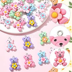 Подвески из непрозрачной смолы 30 шт.&nbsp;RESI-YW0005-27