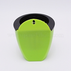 Vaso contenitore per fioriera in plastica da appendere a parete&nbsp;LS-AJEW-WH0155-56A